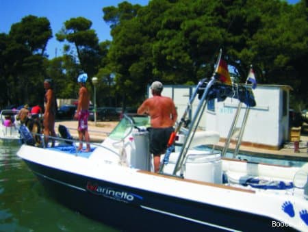 Marinello 25 mit Kajütte und riesen Liegefläche