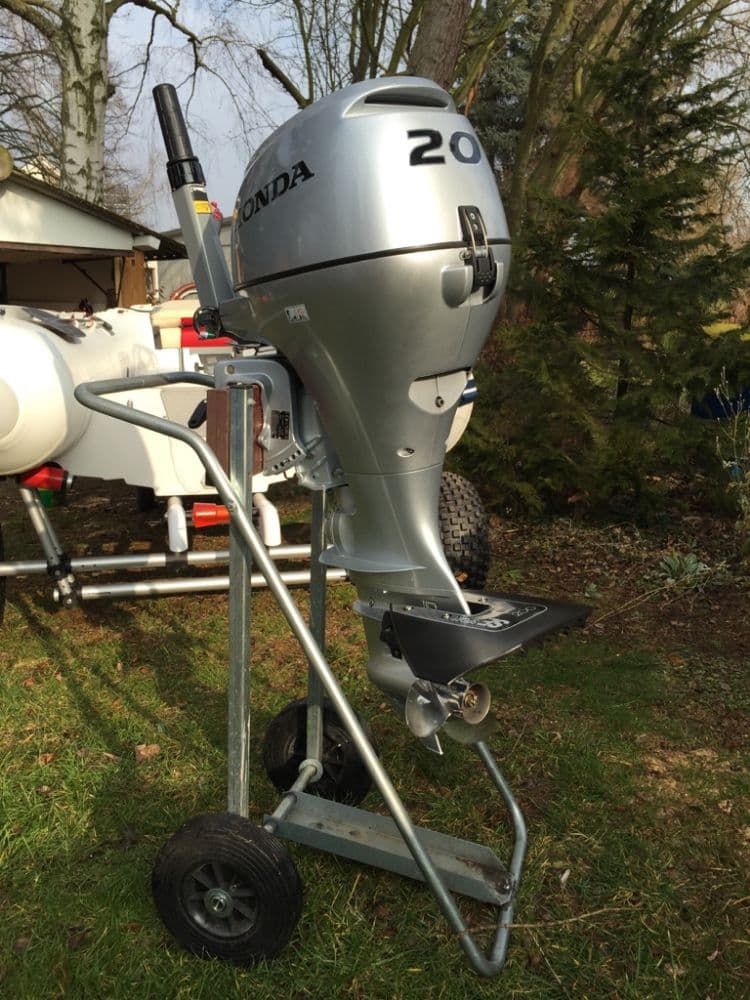 Suzuki Suzumar 350 RIB Schlauchboot Motorboot / Honda BF20 Aussenborder neuwertig / Restgarantie – Bild 4