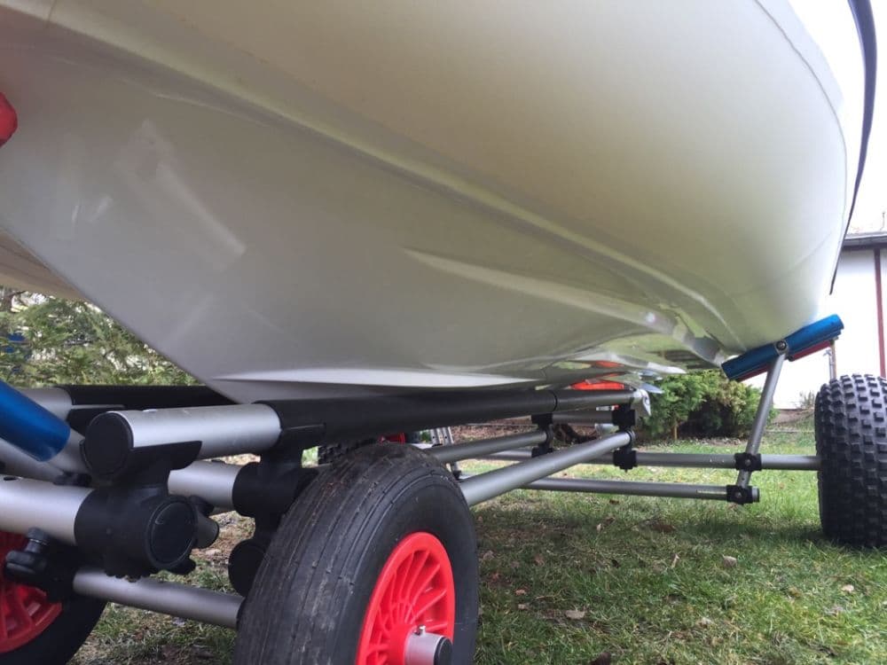 Suzuki Suzumar 350 RIB Schlauchboot Motorboot / Honda BF20 Aussenborder neuwertig / Restgarantie – Bild 8