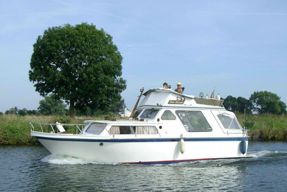 Holl. Stahlcruiser mit Flybridge