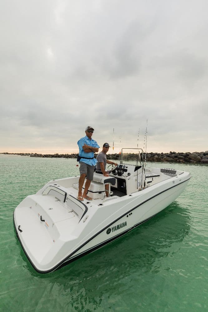 Yamaha 210FSH Konsolenboot Jet Antrieb – Bild 2