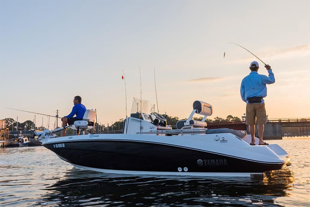 Yamaha 190FSH Konsolenboot Jet Antrieb – Bild 2