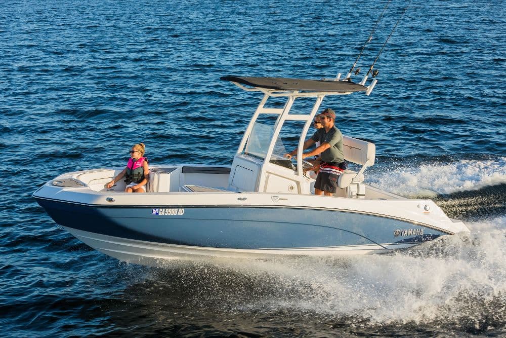 Yamaha 210FSH Konsolenboot Jet Antrieb