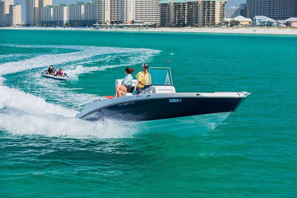 Yamaha 210FSH Konsolenboot Jet Antrieb – Bild 3