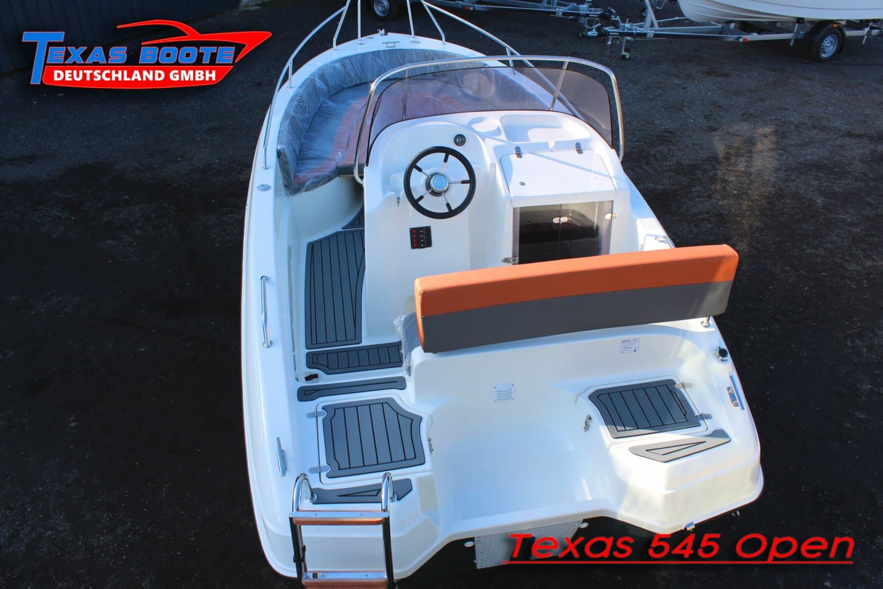 Texas 545 Open • Neuboot • inkl. Polstersatz und Tischfunktion
