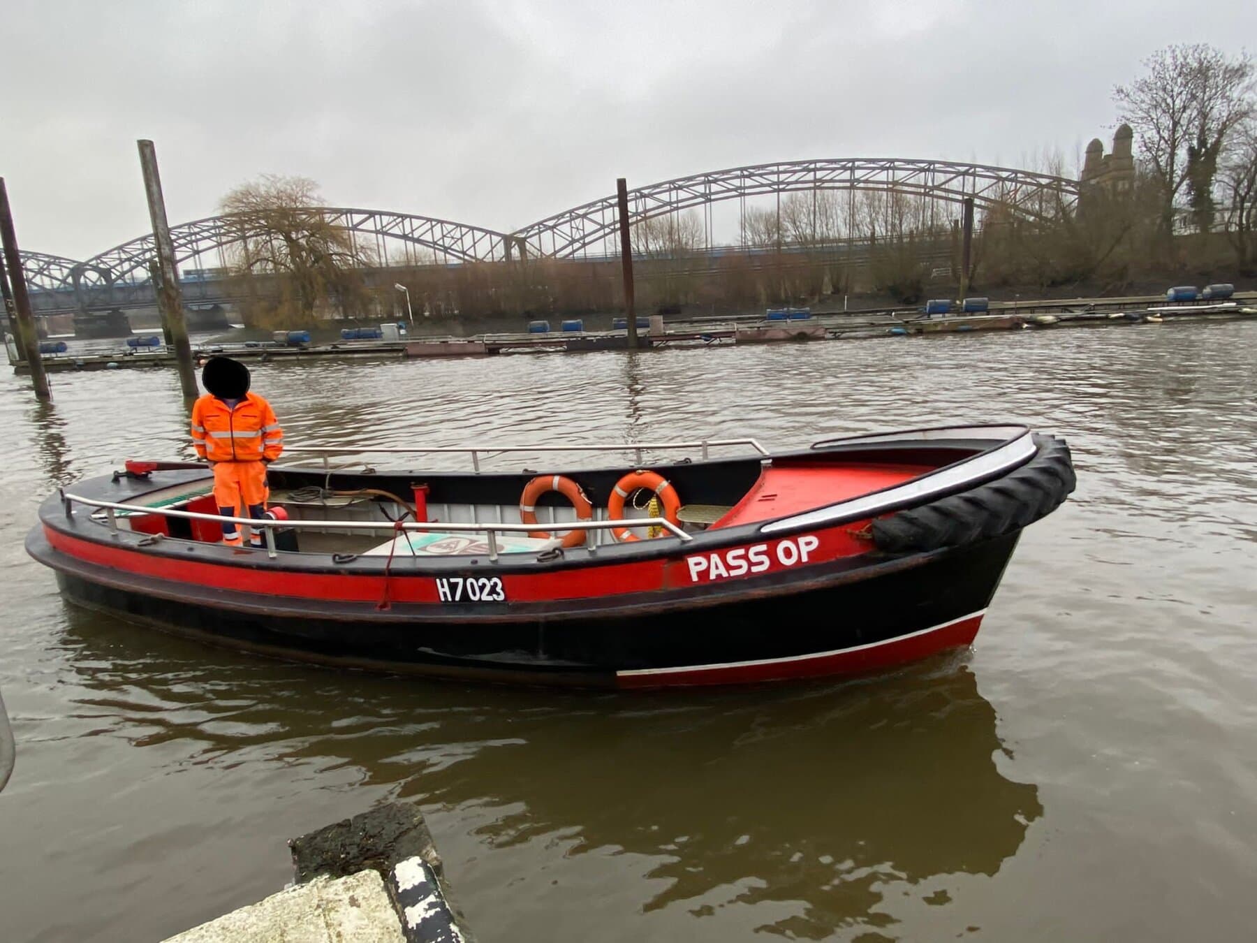 Pinboot - erbaut Fels Werft Hamburg Finkenwerder – Bild 2
