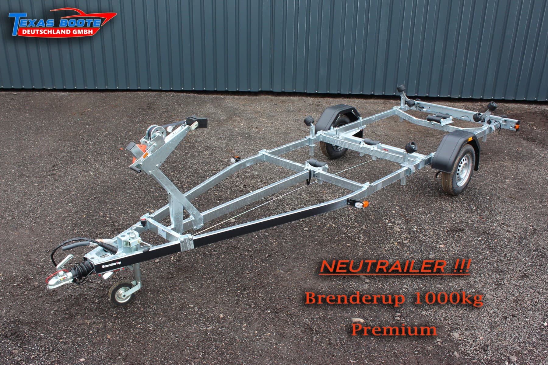 Brenderup Premium 1000kg Bootstrailer