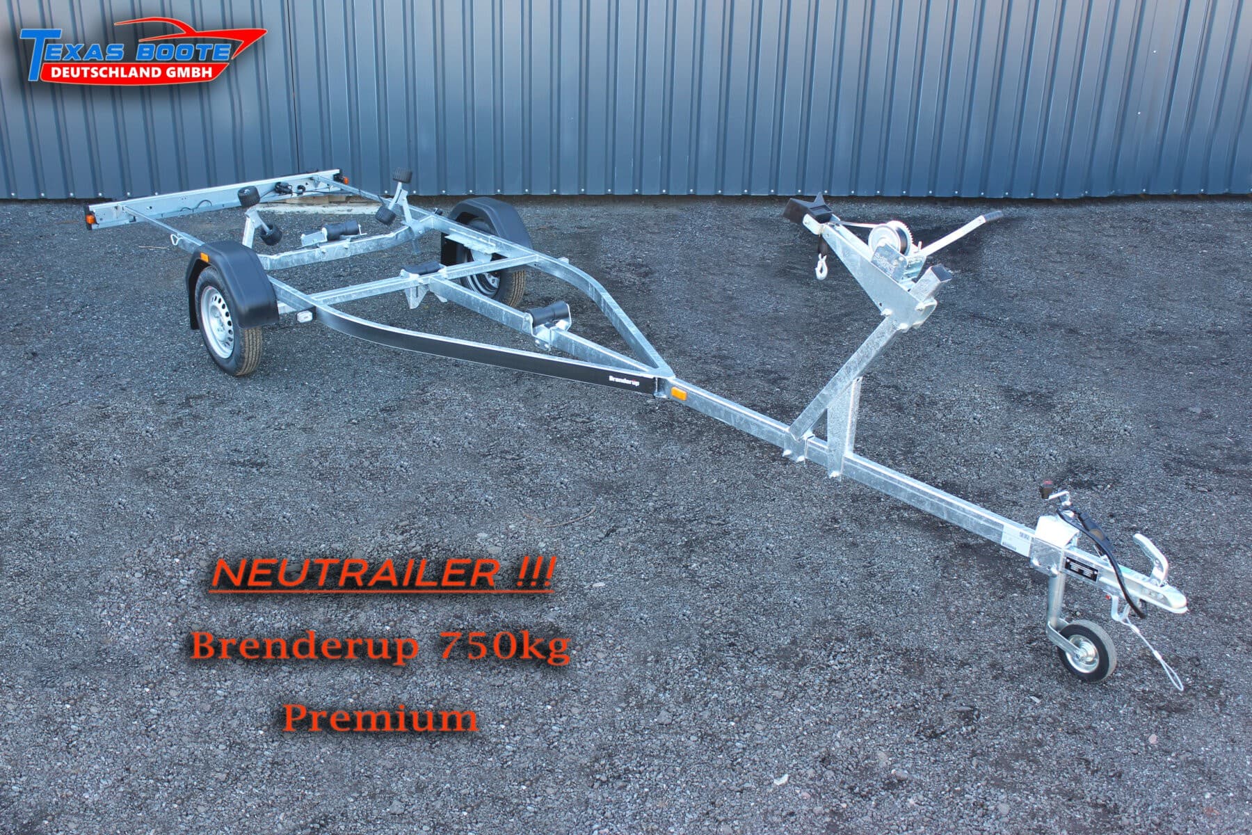 Brenderup Premium 750kg Bootstrailer – Bild 2