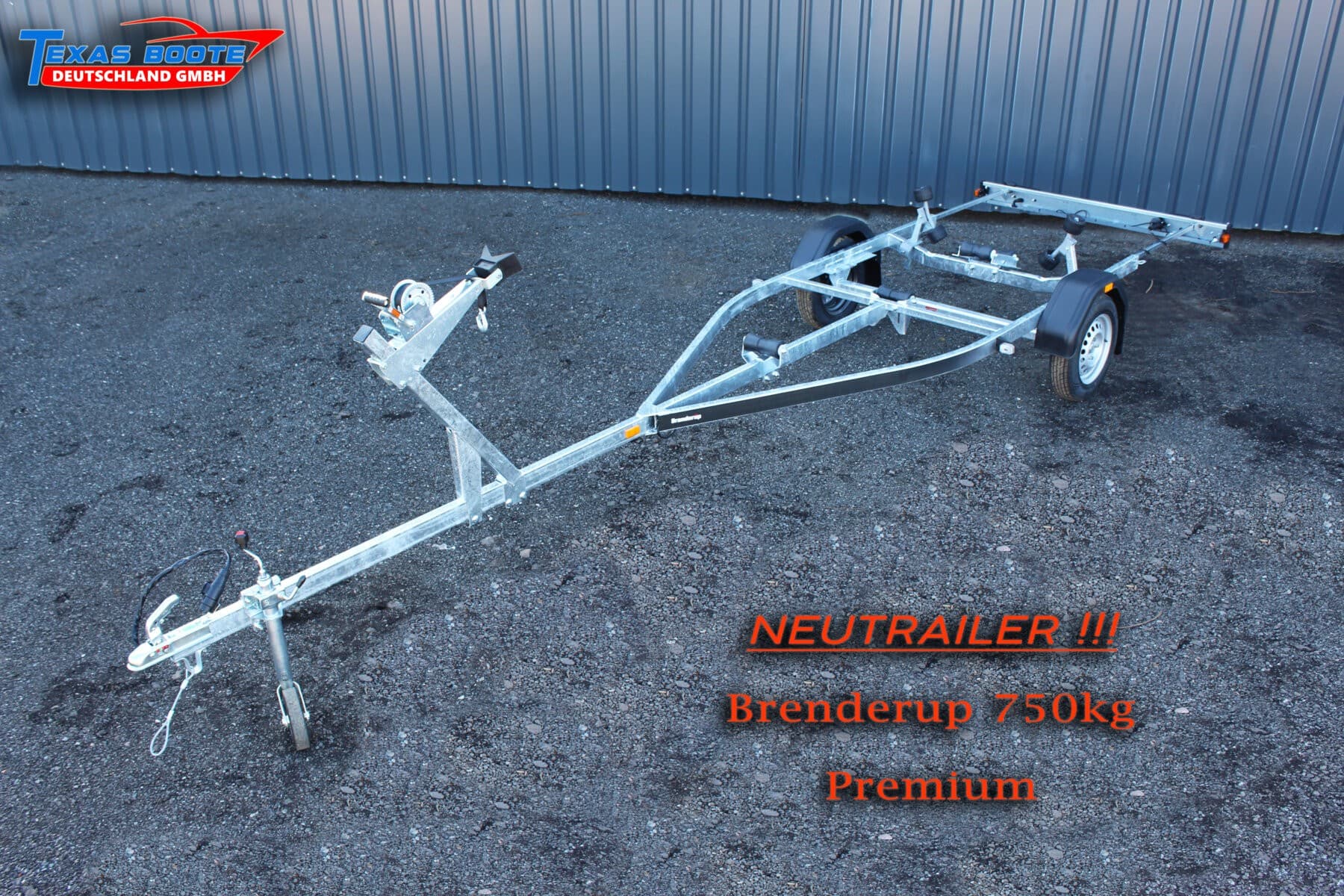 Brenderup Premium 750kg Bootstrailer – Bild 3