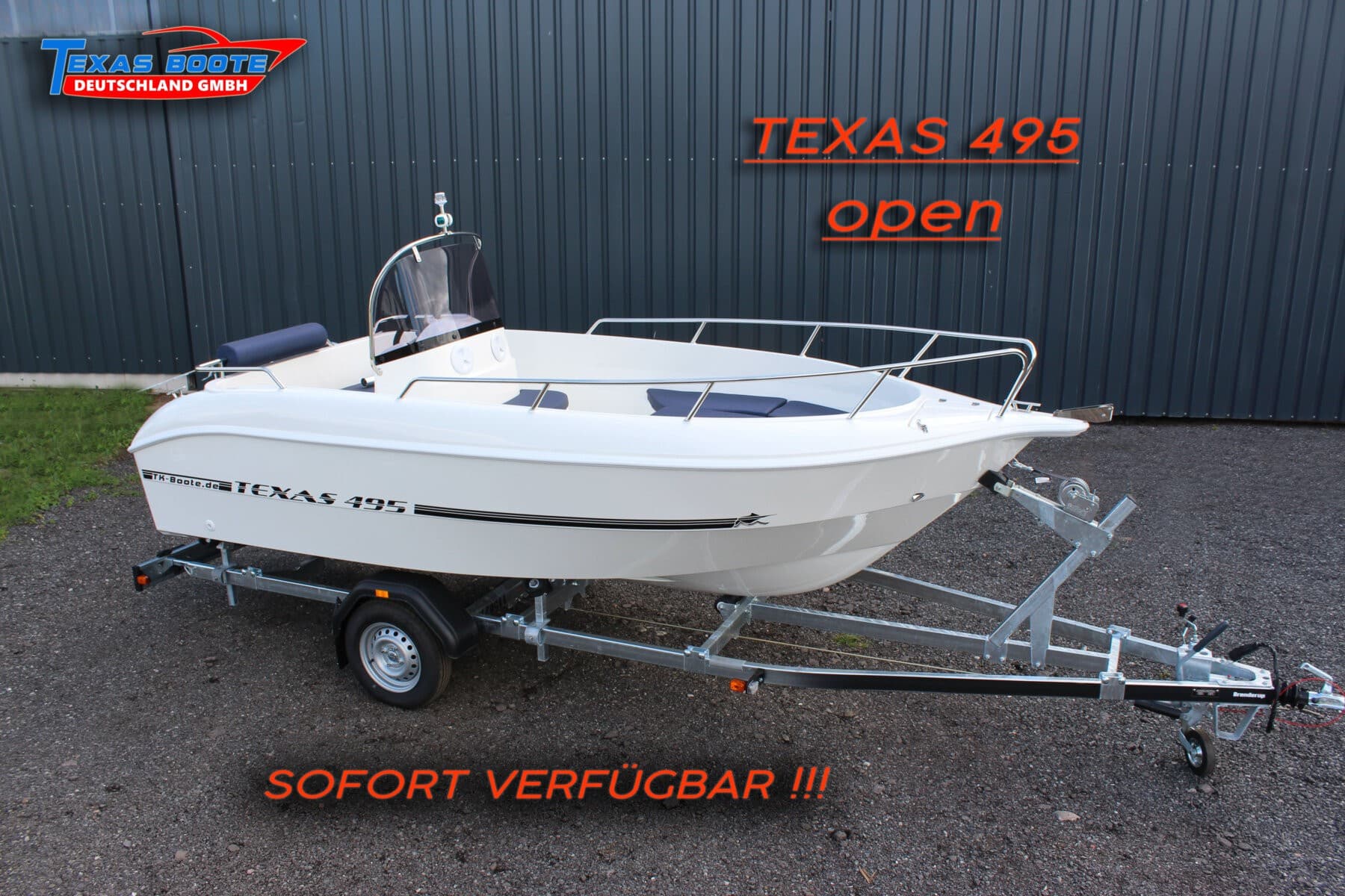 Texas 495 • Motorboot • Angelboot • Polstersatz inklusive