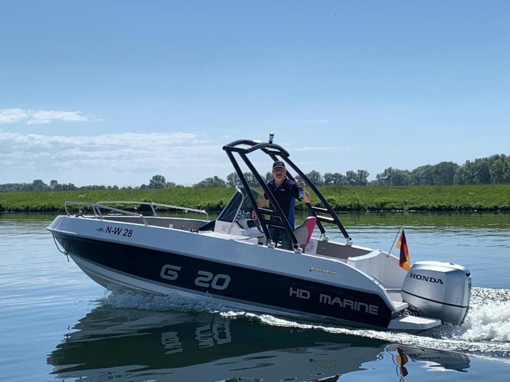 Fiberline G 20 Konsole-Bowrider