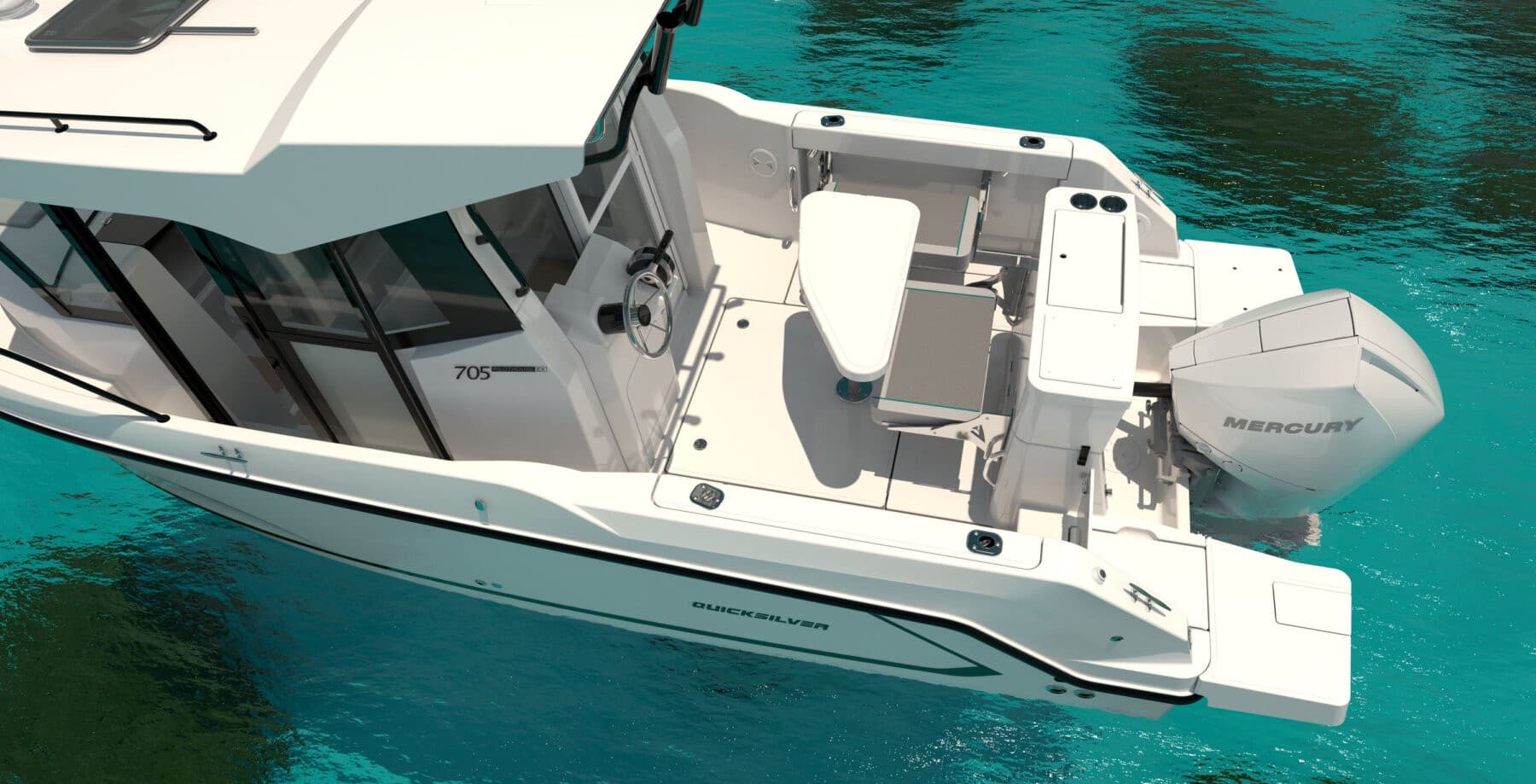 Quicksilver 705 Pilothouse inkl. 175PS Mercury – Bild 6