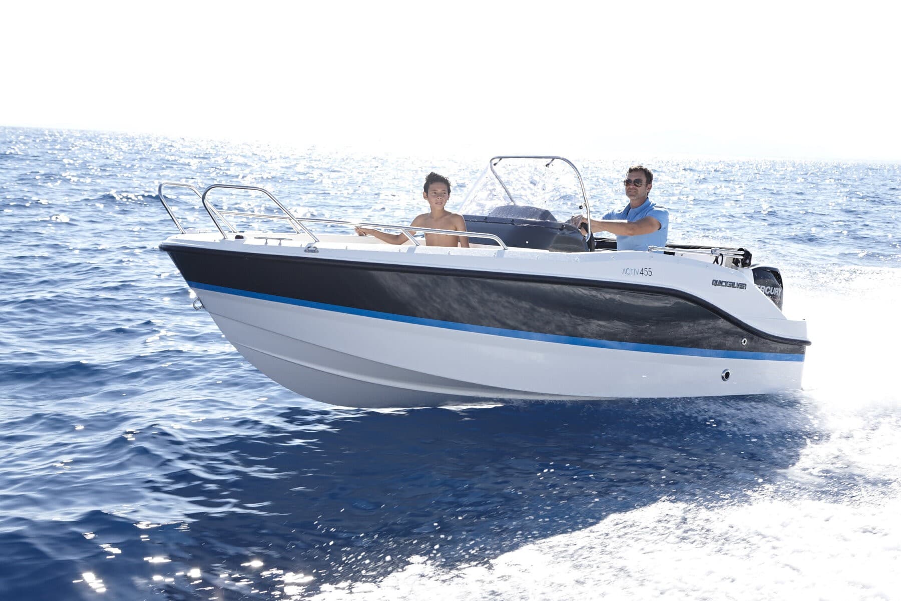 Quicksilver Activ 455 Open inkl. 40PS Mercury