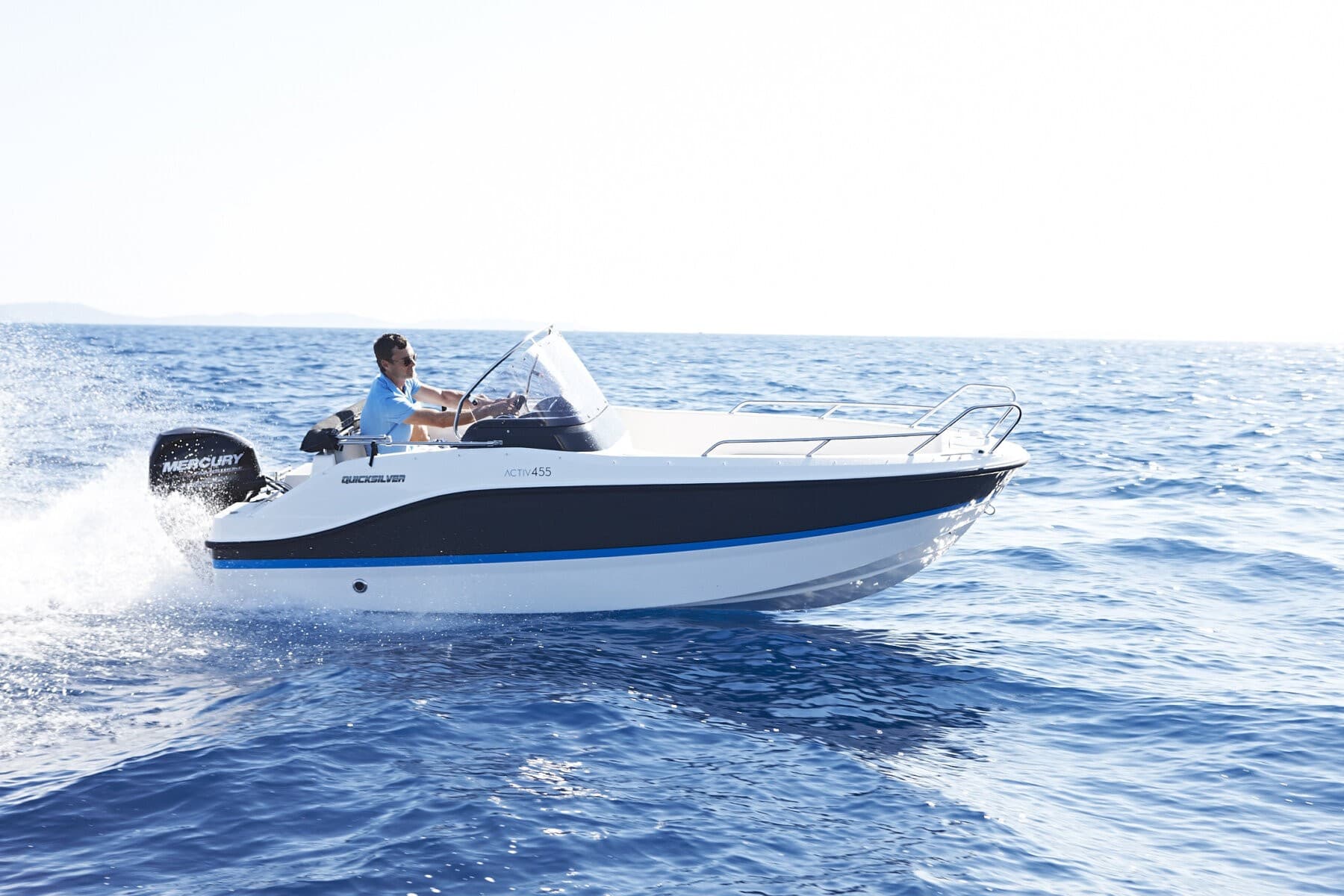 Quicksilver Activ 455 Open inkl. 40PS Mercury – Bild 10