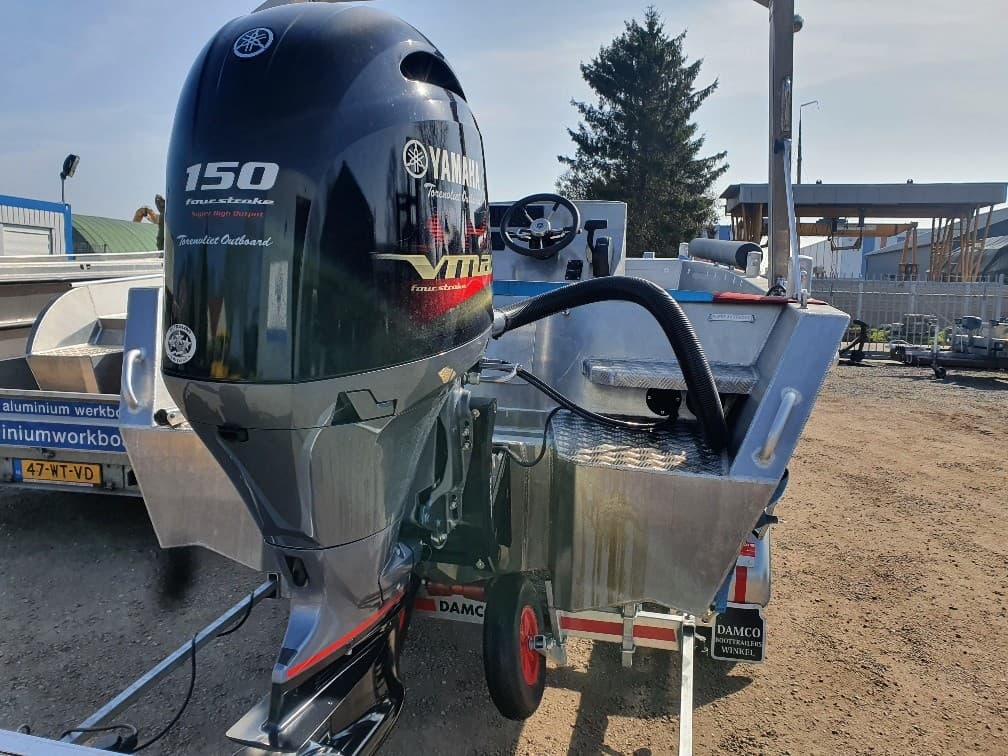 ALUVA 550 Tender - Neues Aluminium-Vergnügungsboot mit 150 HP Yamaha – Bild 3