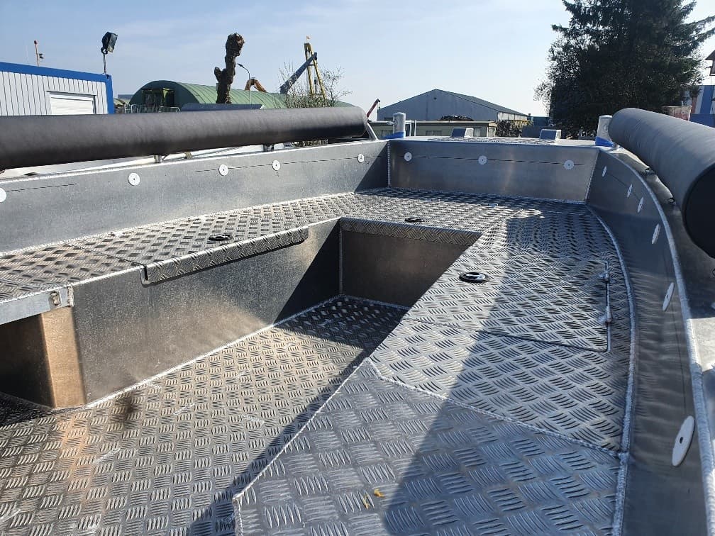 ALUVA 550 Tender - Neues Aluminium-Vergnügungsboot mit 150 HP Yamaha – Bild 5