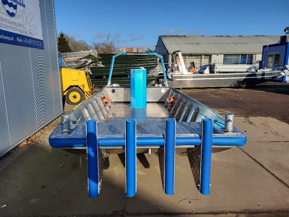 HasCraft 600 Pushboat - neues Arbeitsboot aus Aluminium – Bild 2