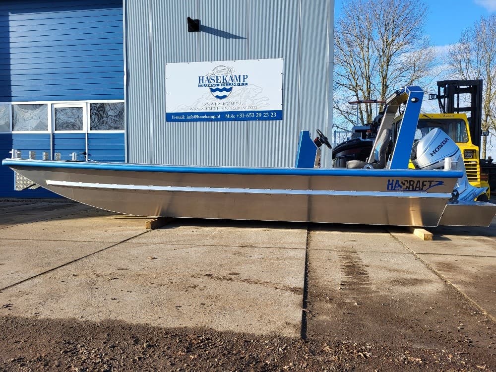 HasCraft 600 Pushboat - neues Arbeitsboot aus Aluminium – Bild 11