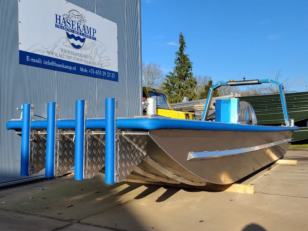 HasCraft 600 Pushboat - neues Arbeitsboot aus Aluminium – Bild 12