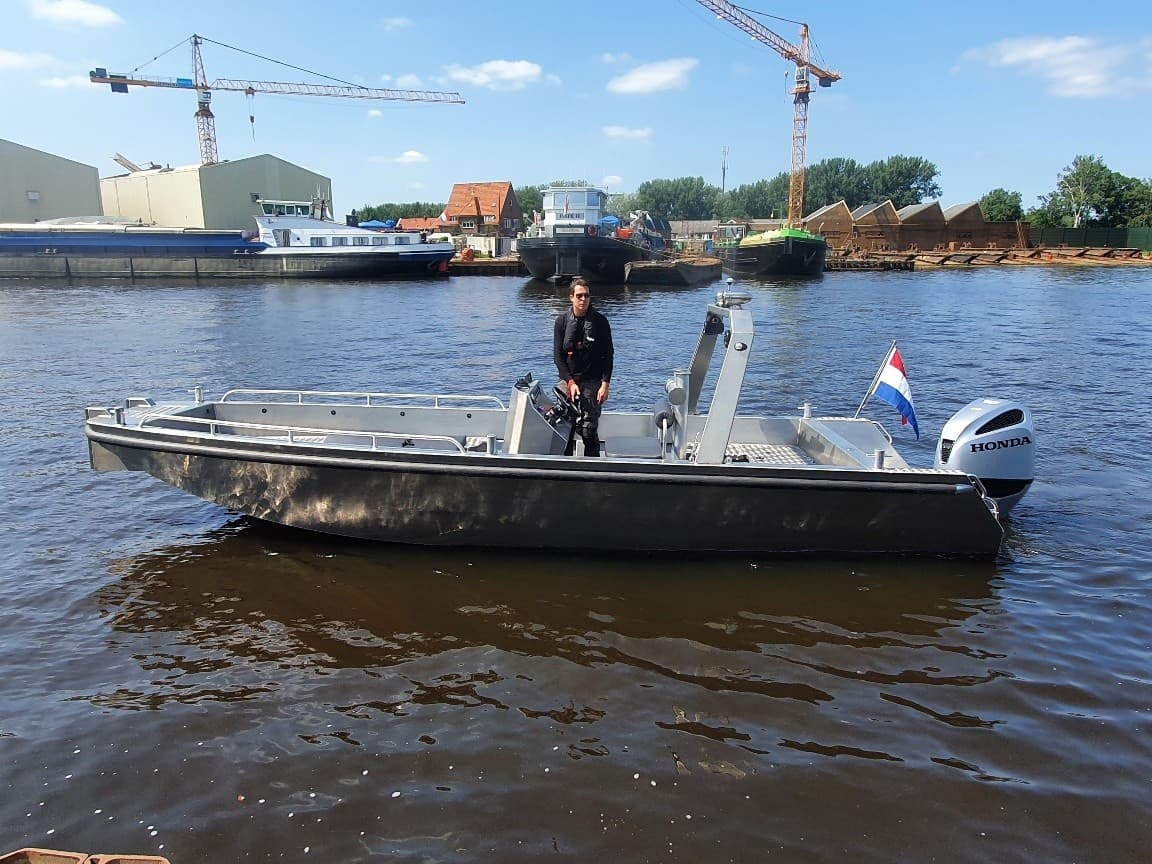 ALUVA 750 Tender - Aluminium-Vergnügungsboot mit 250HP Honda V6 – Bild 2
