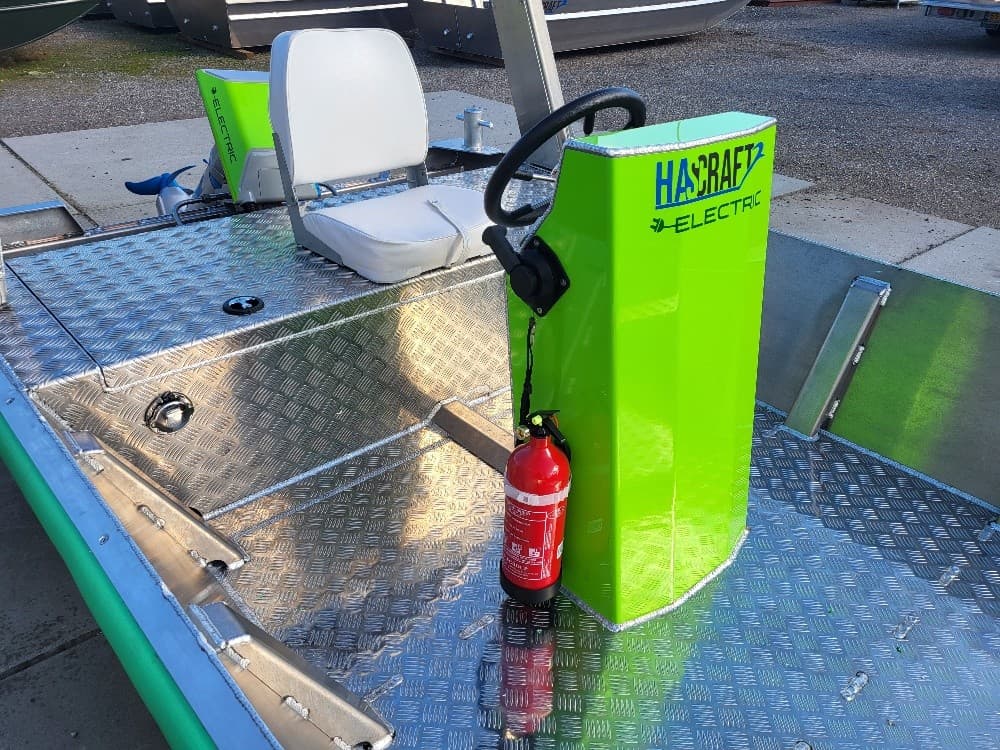 HasCraft 500 ELECTRIC Workboat - neues Arbeitsboot aus Aluminium – Bild 11