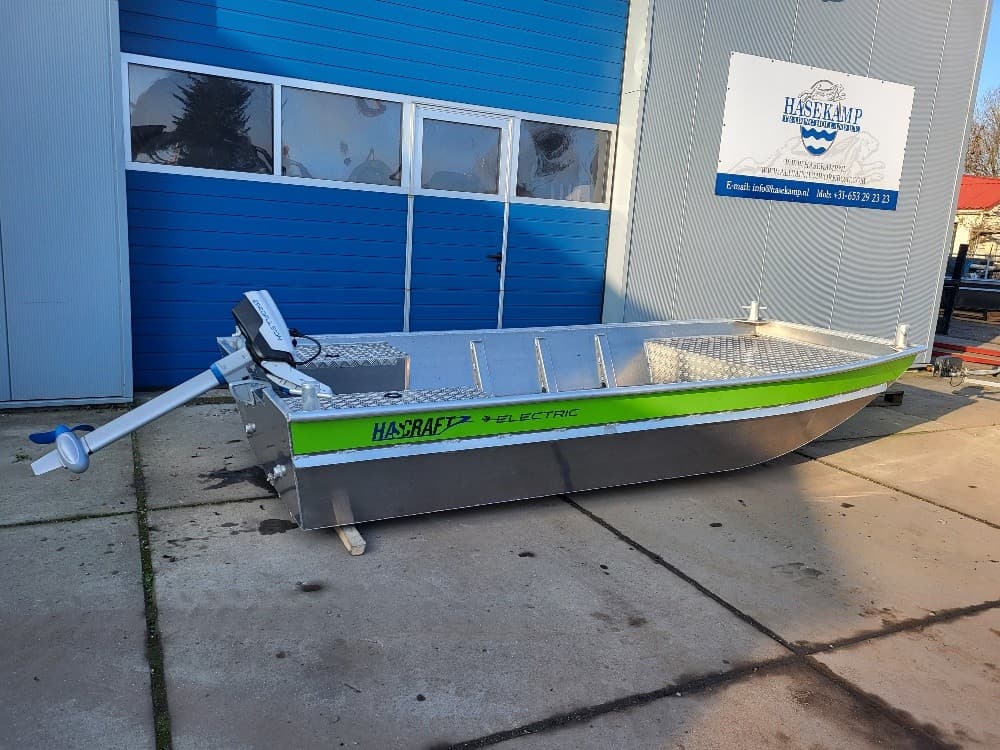 HasCraft 400 ELECTRIC Workboat - neues Arbeitsboot aus Aluminium