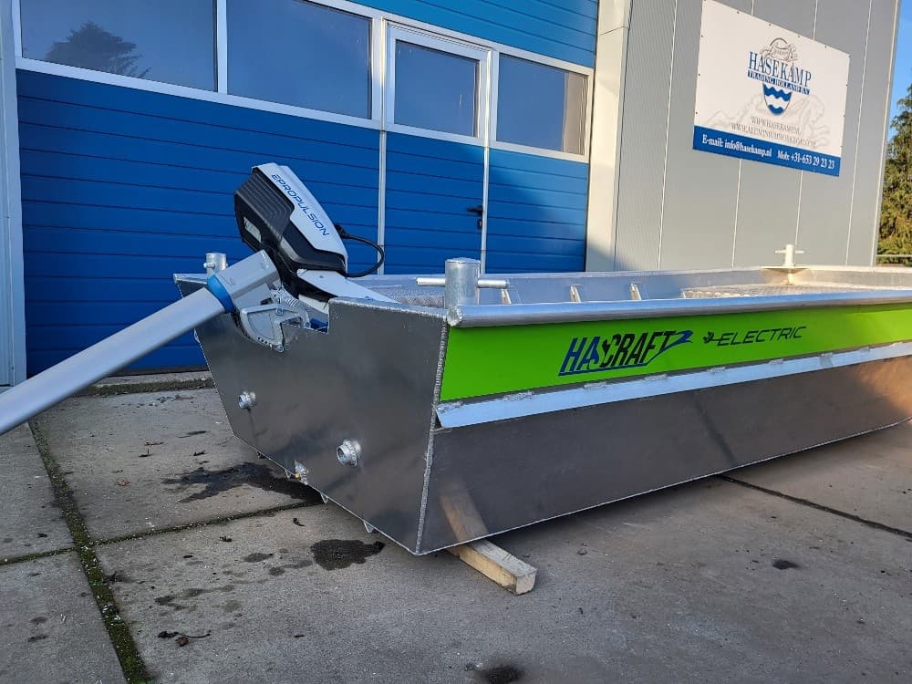HasCraft 400 ELECTRIC Workboat - neues Arbeitsboot aus Aluminium – Bild 2