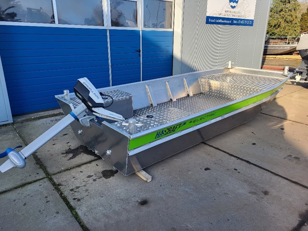 HasCraft 400 ELECTRIC Workboat - neues Arbeitsboot aus Aluminium – Bild 6