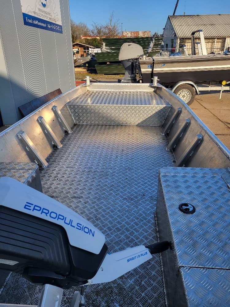 HasCraft 400 ELECTRIC Workboat - neues Arbeitsboot aus Aluminium – Bild 8