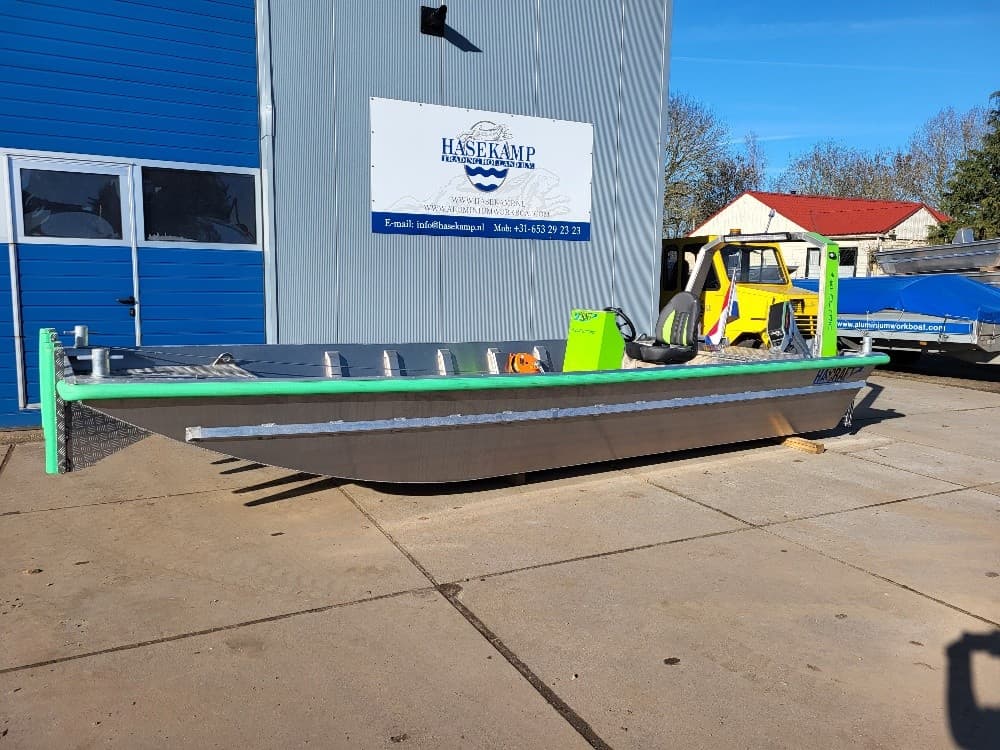 HasCraft 600 ELECTRIC Workboat - neues Arbeitsboot aus Aluminium