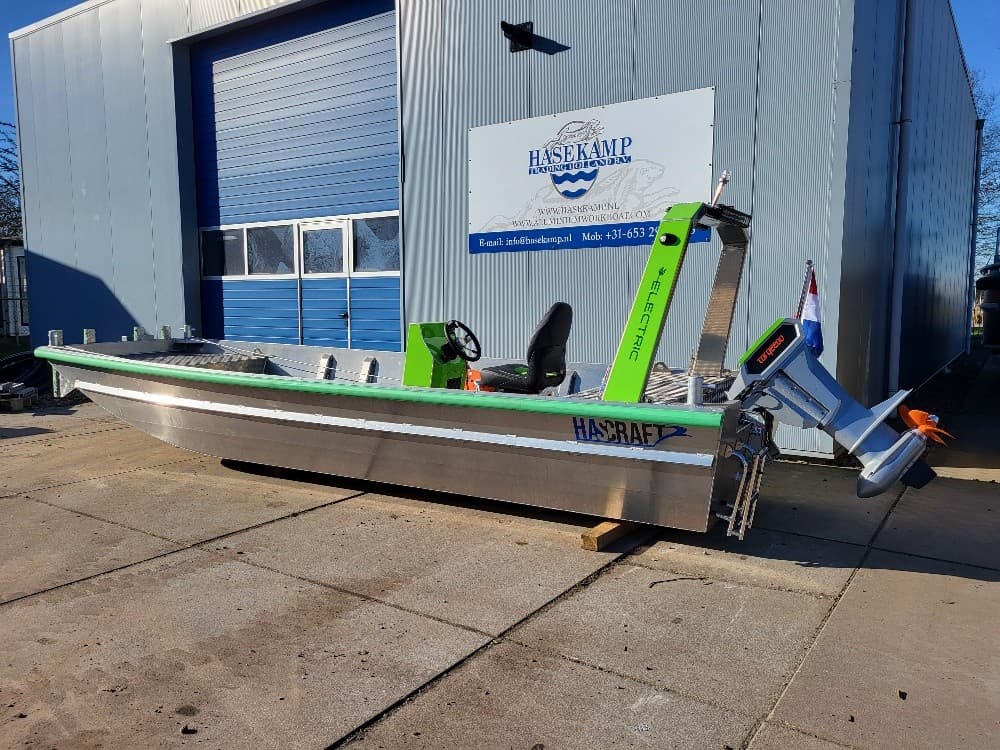 HasCraft 600 ELECTRIC Workboat - neues Arbeitsboot aus Aluminium – Bild 2