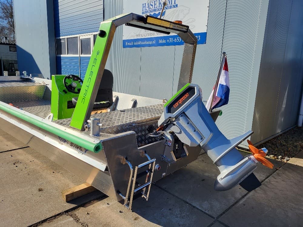 HasCraft 600 ELECTRIC Workboat - neues Arbeitsboot aus Aluminium – Bild 3