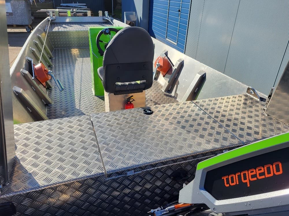 HasCraft 600 ELECTRIC Workboat - neues Arbeitsboot aus Aluminium – Bild 4