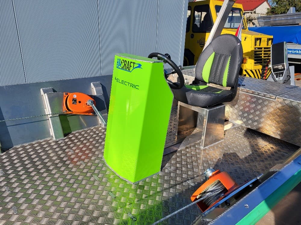 HasCraft 600 ELECTRIC Workboat - neues Arbeitsboot aus Aluminium – Bild 6