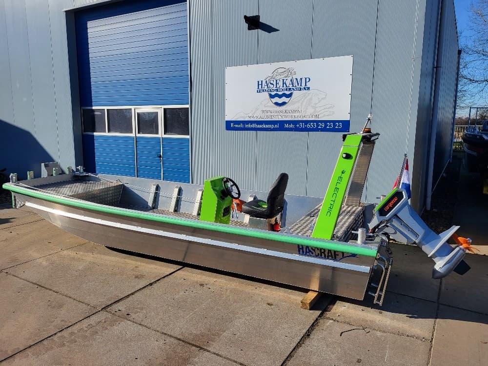 HasCraft 600 ELECTRIC Workboat - neues Arbeitsboot aus Aluminium – Bild 8