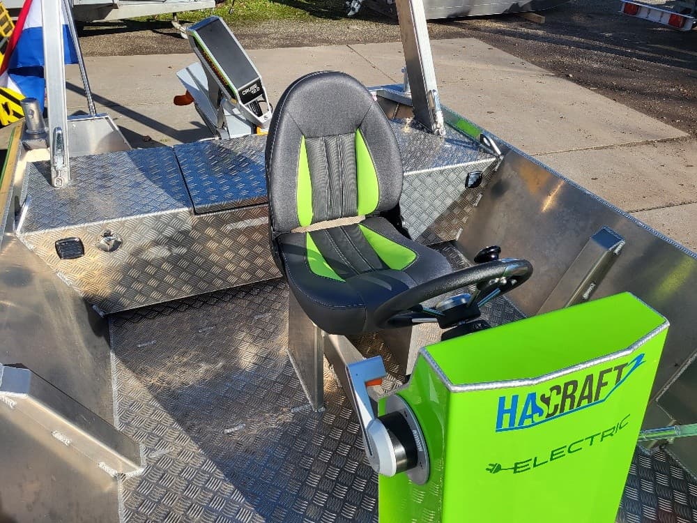 HasCraft 600 ELECTRIC Workboat - neues Arbeitsboot aus Aluminium – Bild 9