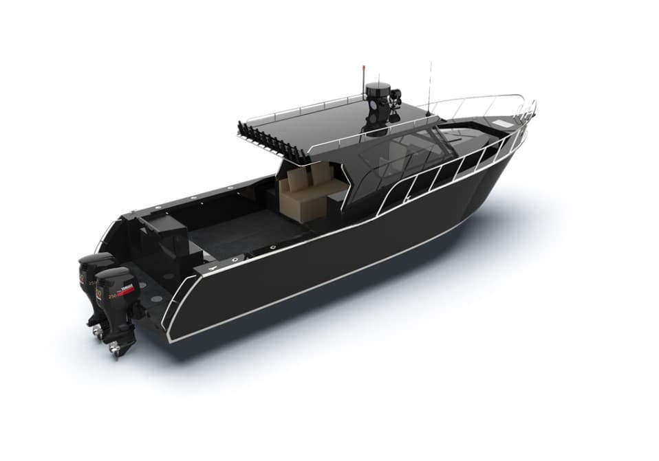 njordocean - Aluminium, Sportboot, Hochseeangeln, Angelboot FS37