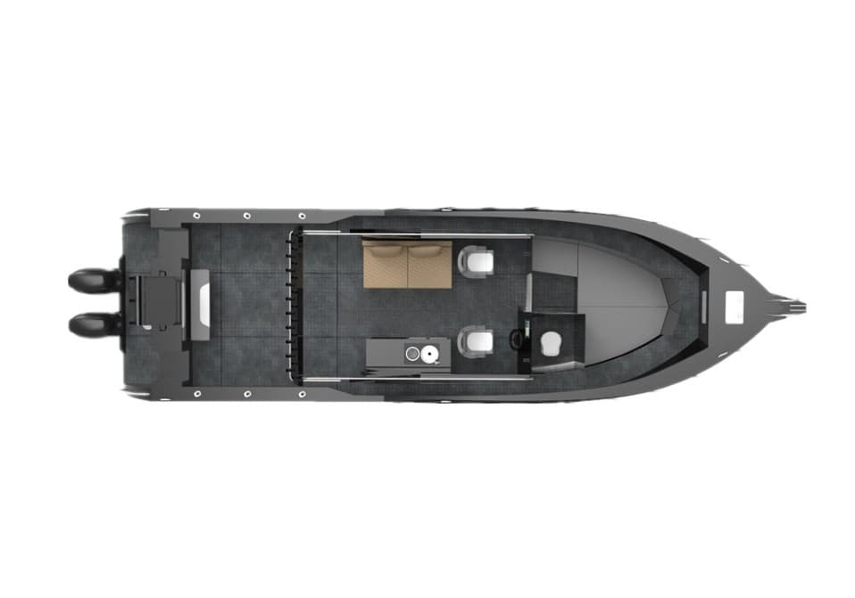 njordocean - Aluminium, Sportboot, Hochseeangeln, Angelboot FS37 – Bild 2