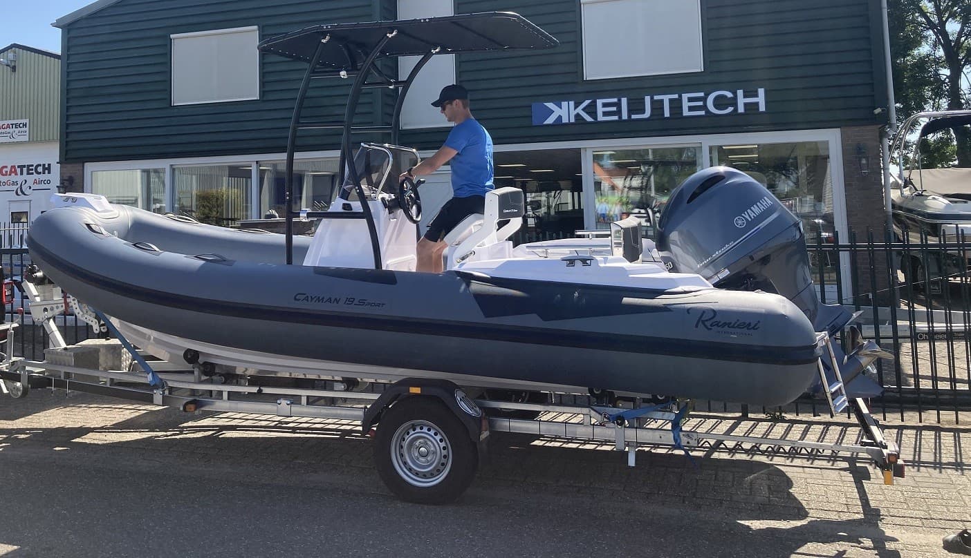 Keijtech T-top Bimini für RIB und Konsolenboote – Bild 8