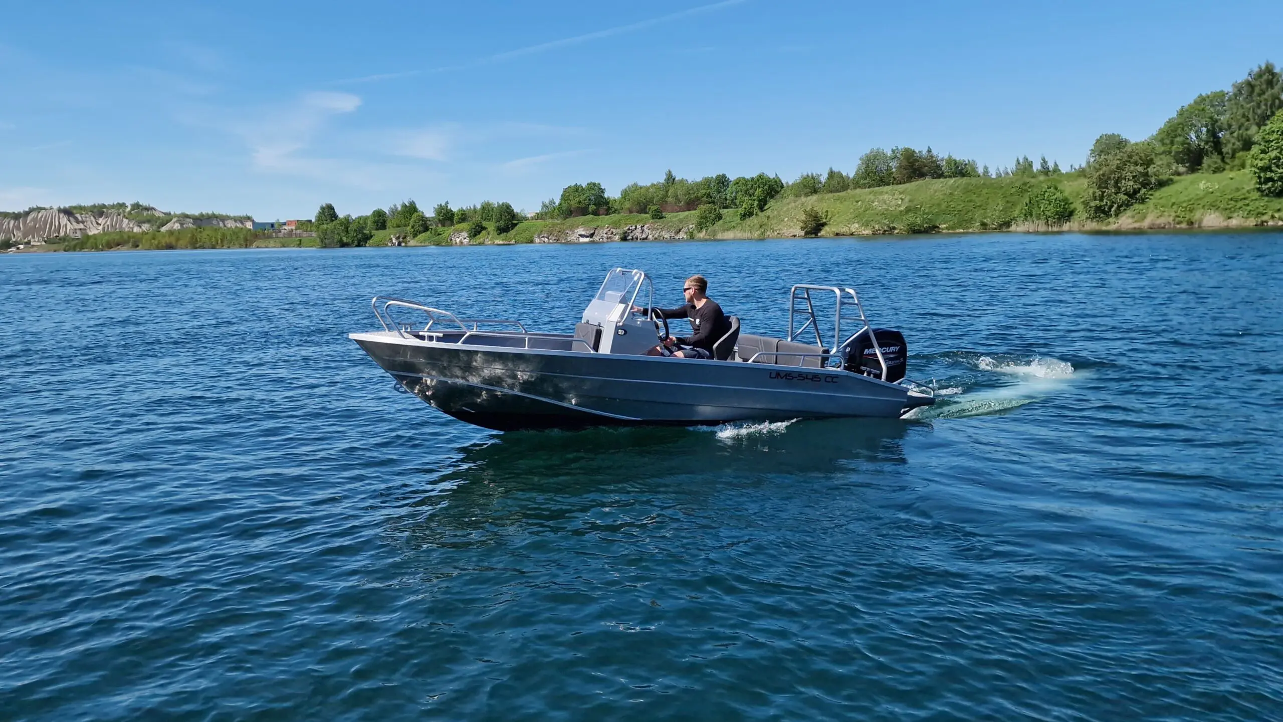 NEU! UMS 545 CC Aluminium Sportboot!!! – Bild 3