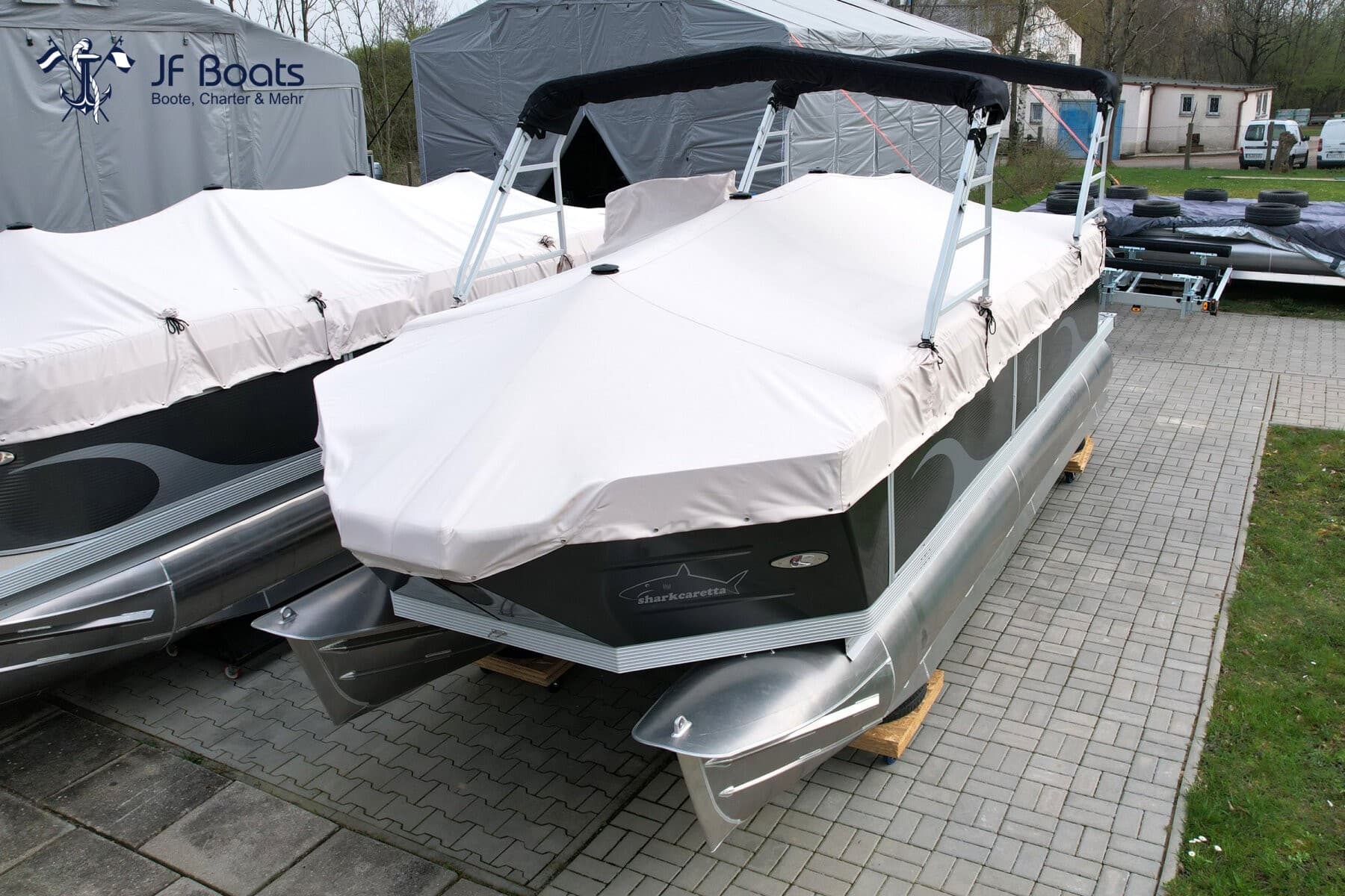 JF Boats Shark Ponton Boot Pontoon Boot Partyboot – Bild 12