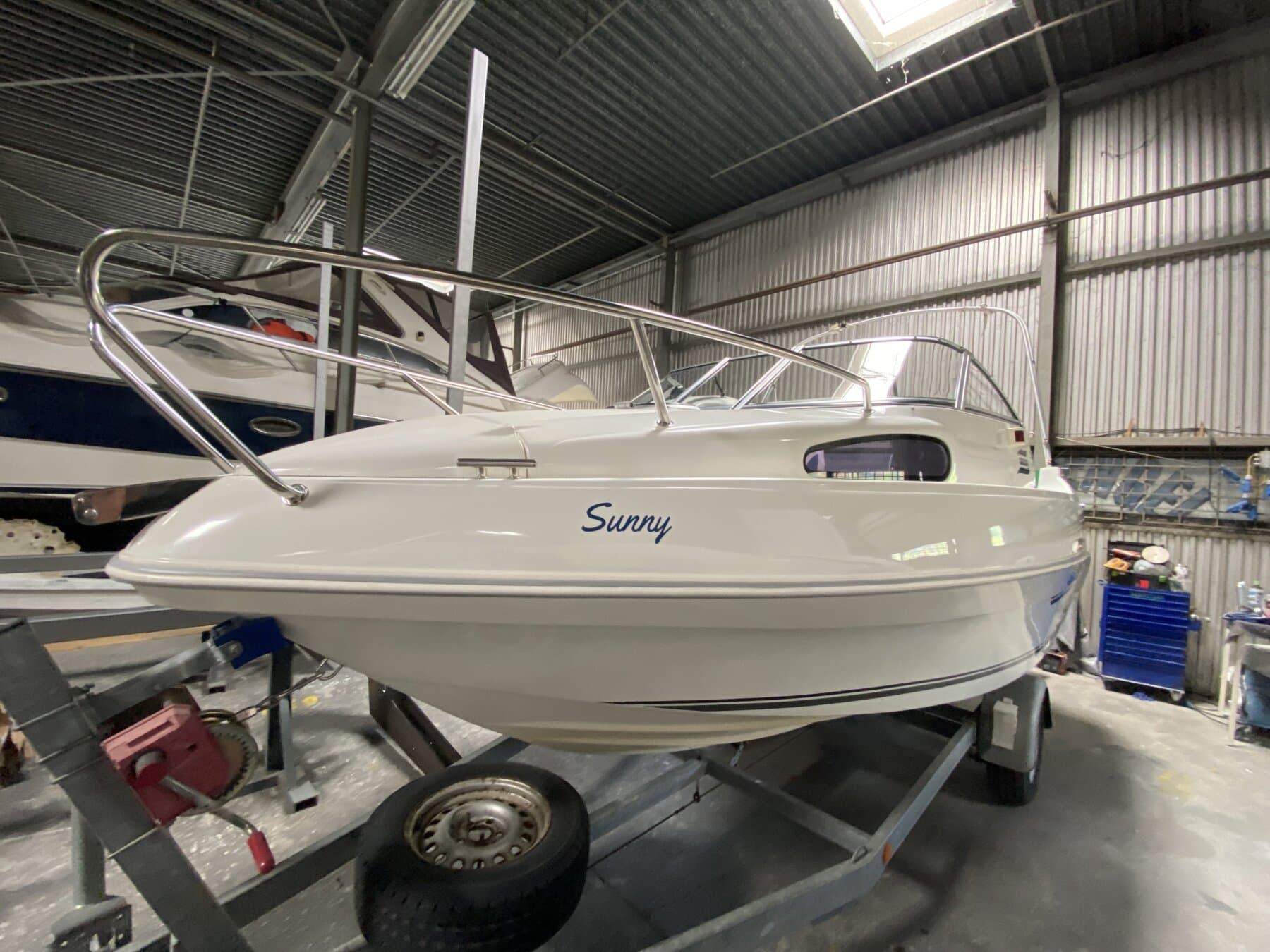 Galeon Galia 530 Cruiser inkl. Trailer, Hilfsmotor und Verdecke – Bild 2