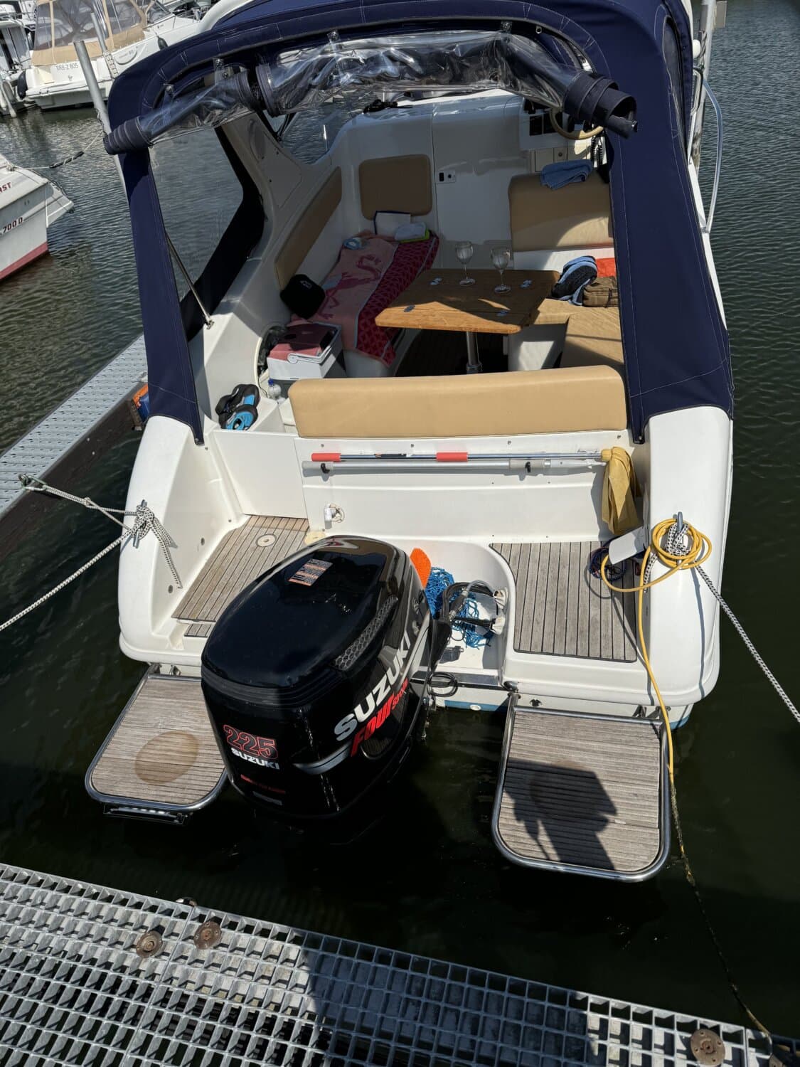 Saver 690 Cabin mit Suzuki 225 PS