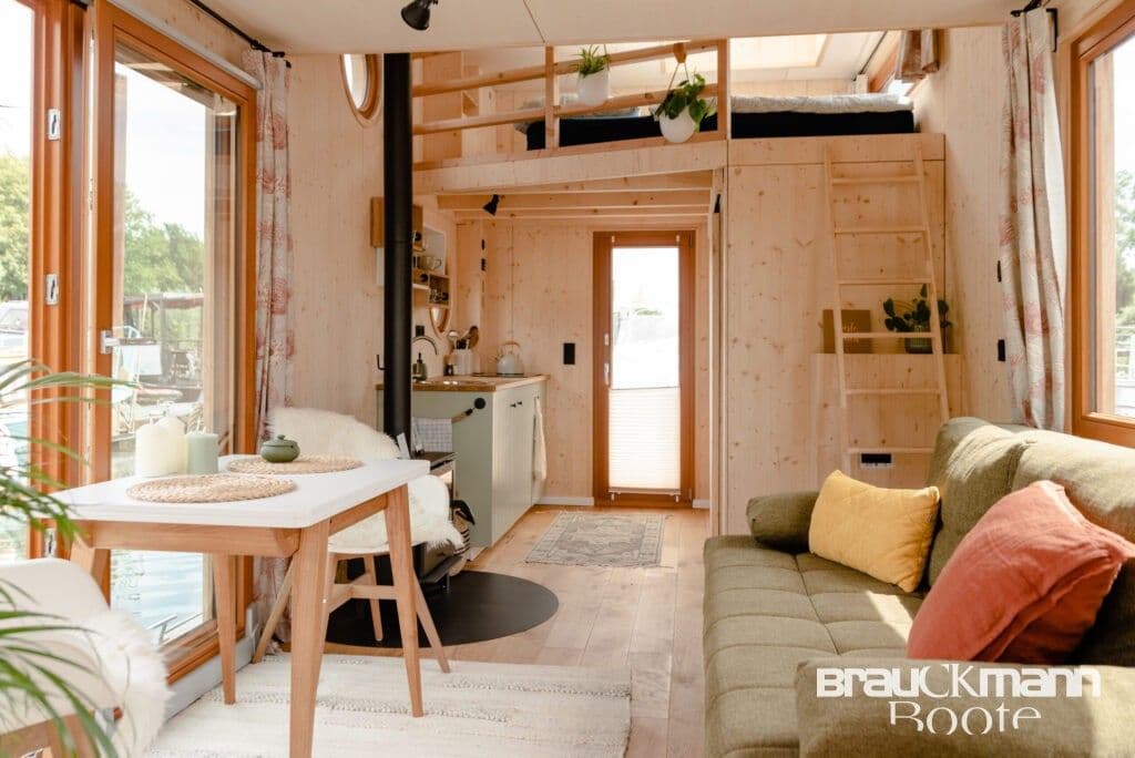 Hausboot Tiny 40 – Bild 3
