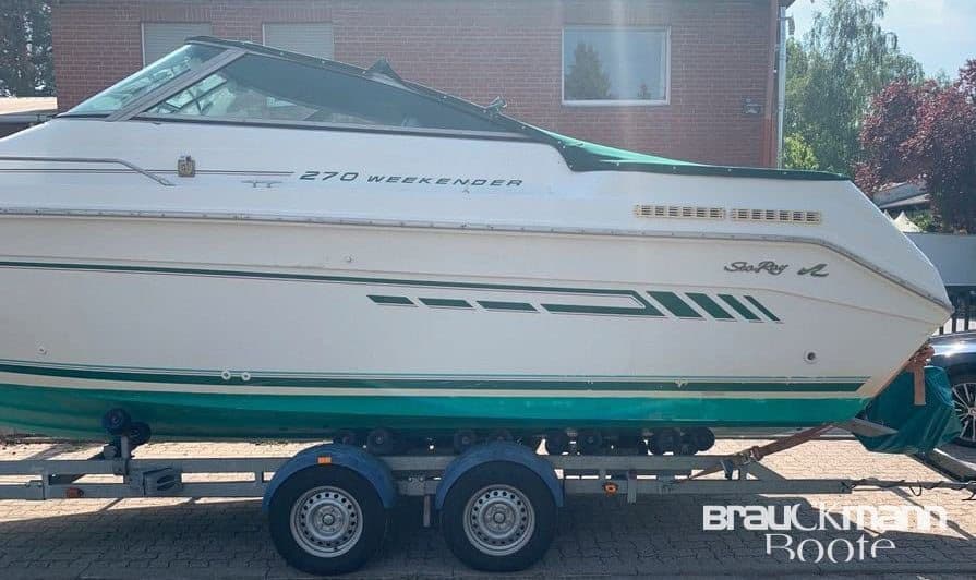 Sea Ray 270 Weekender inkl 35 t Trailer – Bild 5