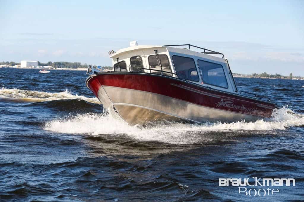 North Silver 750 Pro Cabin Aluminium Boot