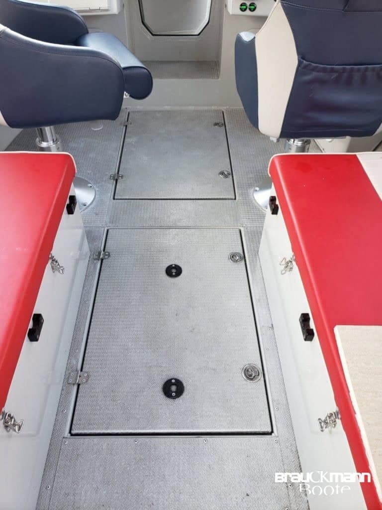 North Silver 750 Pro Cabin Aluminium Boot – Bild 5