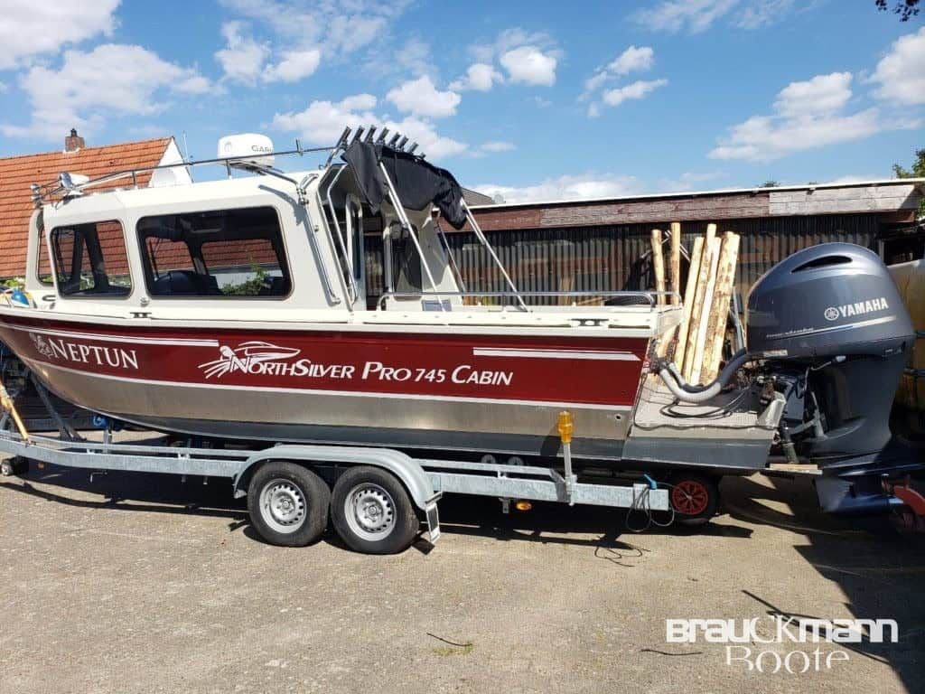 North Silver 750 Pro Cabin Aluminium Boot – Bild 2