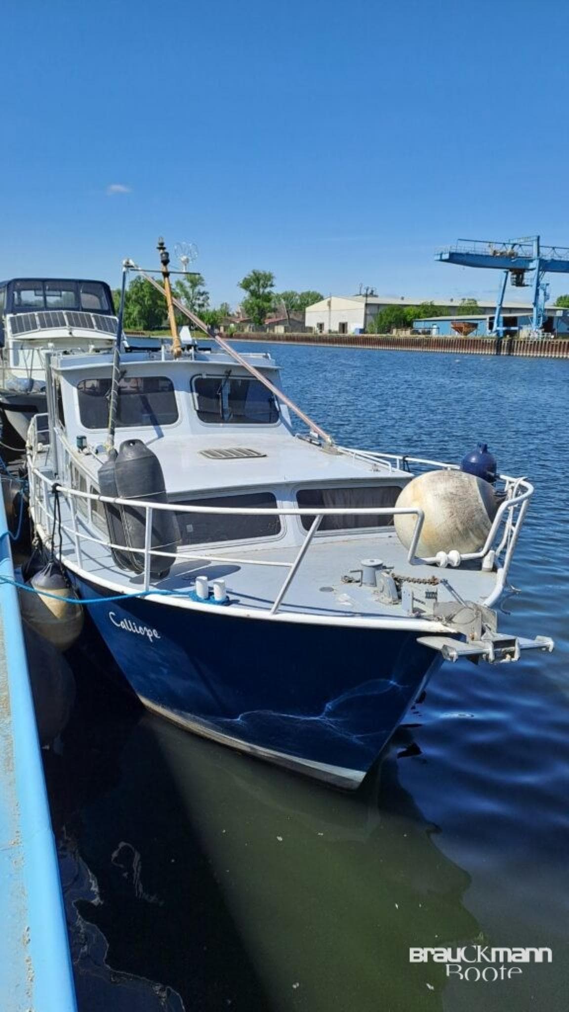 Hollndische Yachtbouw Altena 1050 AK Stahlschiff Wohnsc