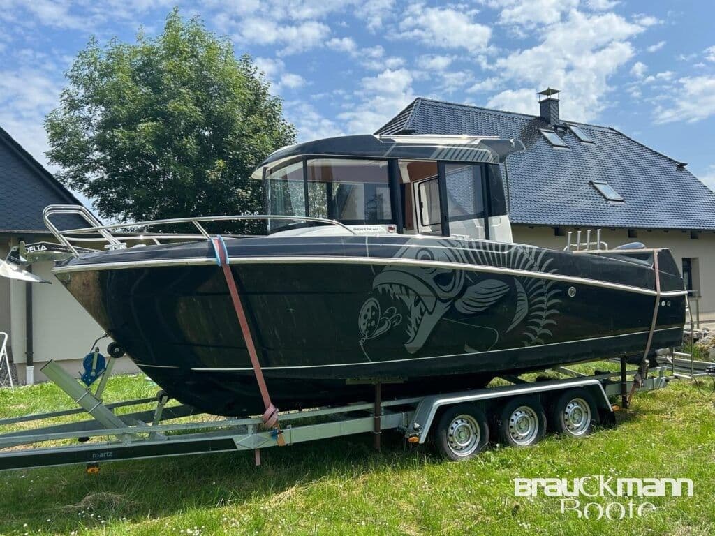 Beneteau Barracuda mit Trailer